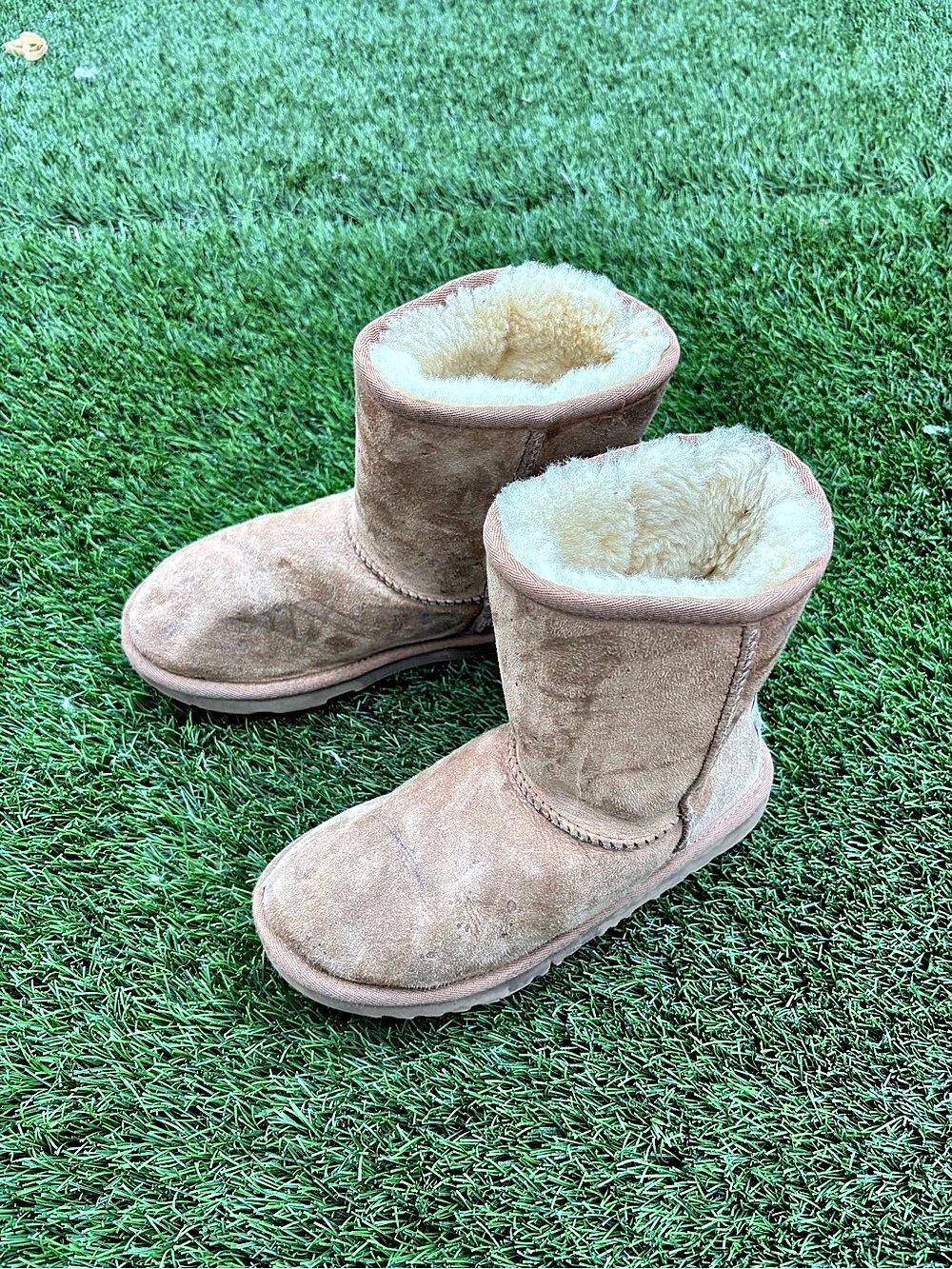 UGG Classic Short Boot Suede Boots in Brown